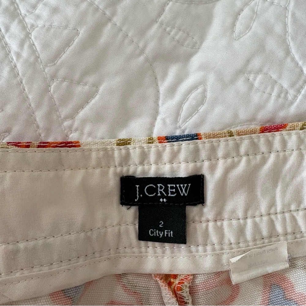 J. Crew Multicolor City Fit Shorts - Picture 3 of 3